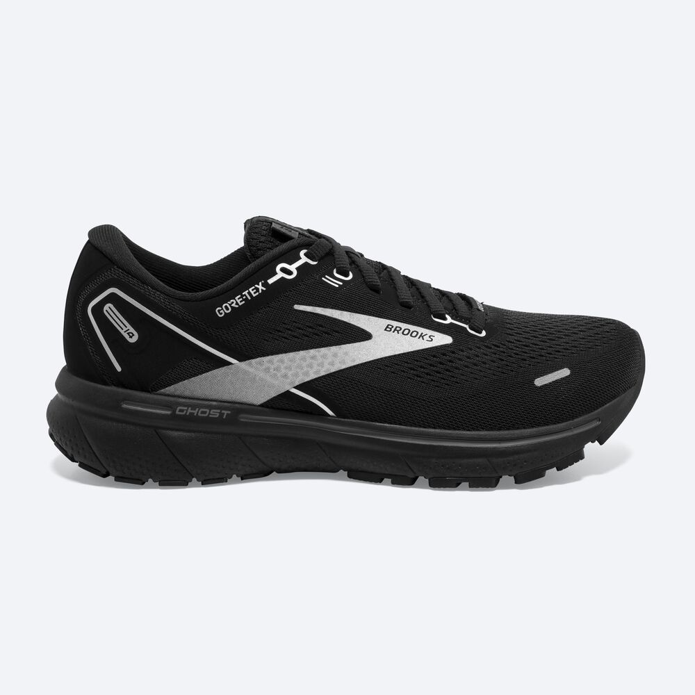 Brooks Ghost 14 GTX Női Futócipő Fekete | HU315479