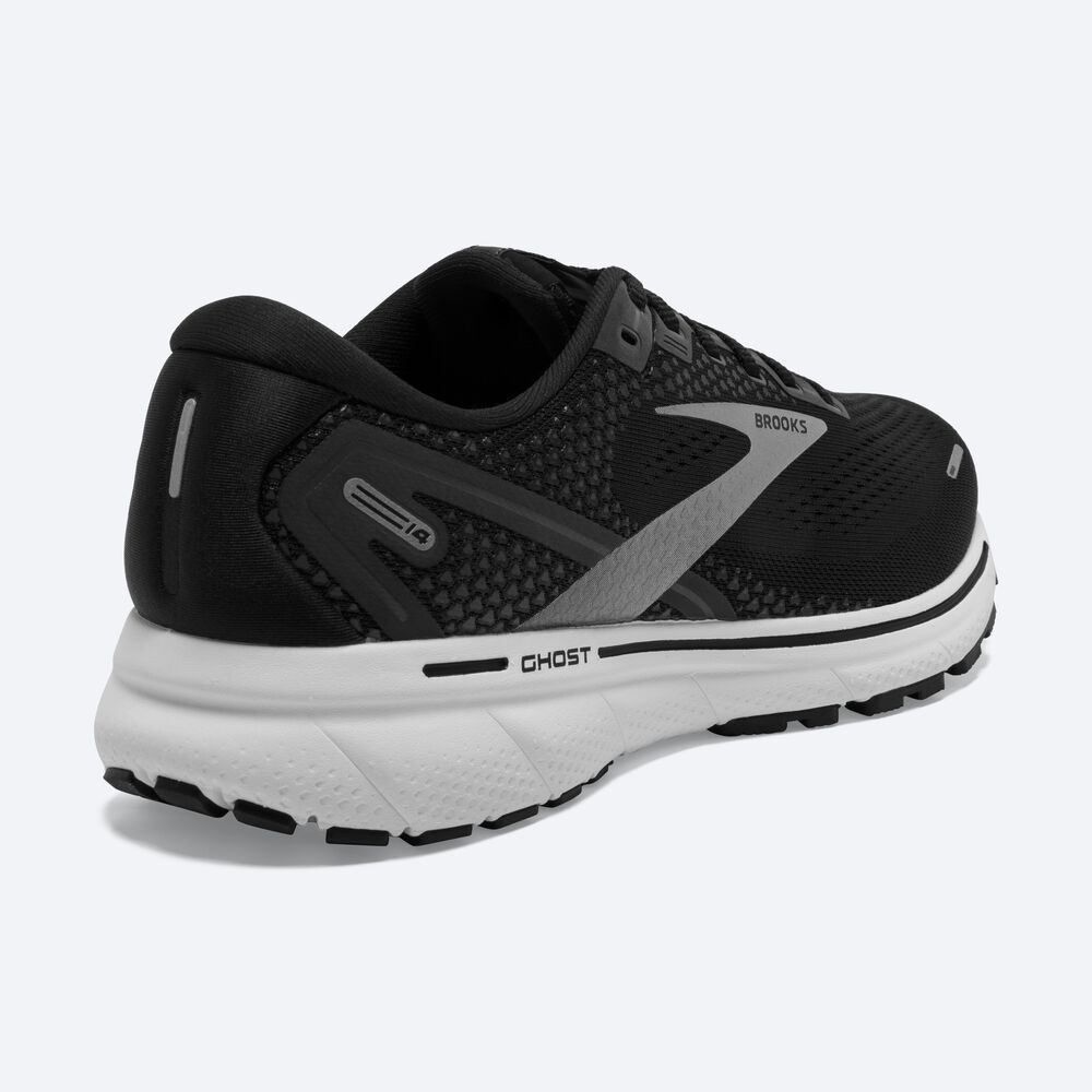 Brooks Ghost 14 Női Futócipő Fekete/Fehér/Titán | HU687019