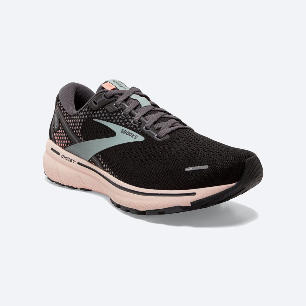 Brooks Ghost 14 Női Futócipő Fekete | HU410873