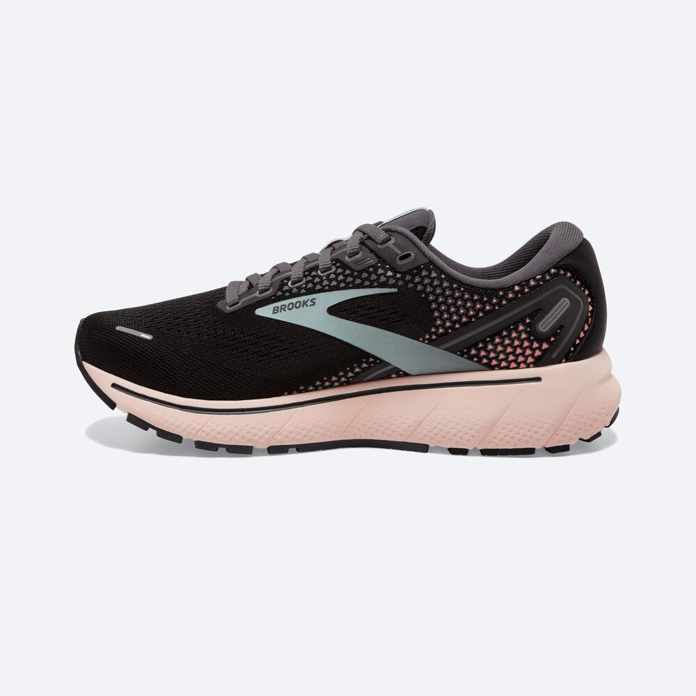 Brooks Ghost 14 Női Futócipő Fekete | HU410873