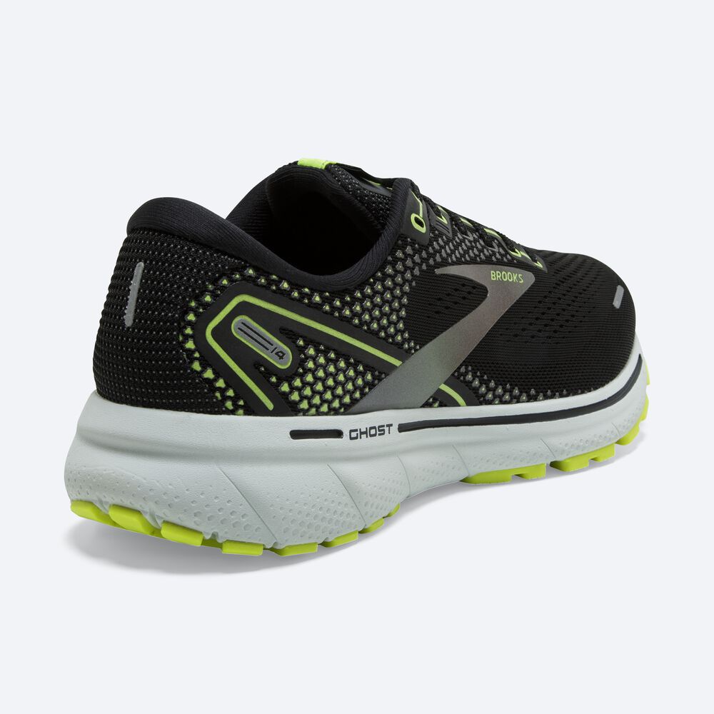 Brooks Ghost 14 Női Futócipő Fekete/Kék | HU648207