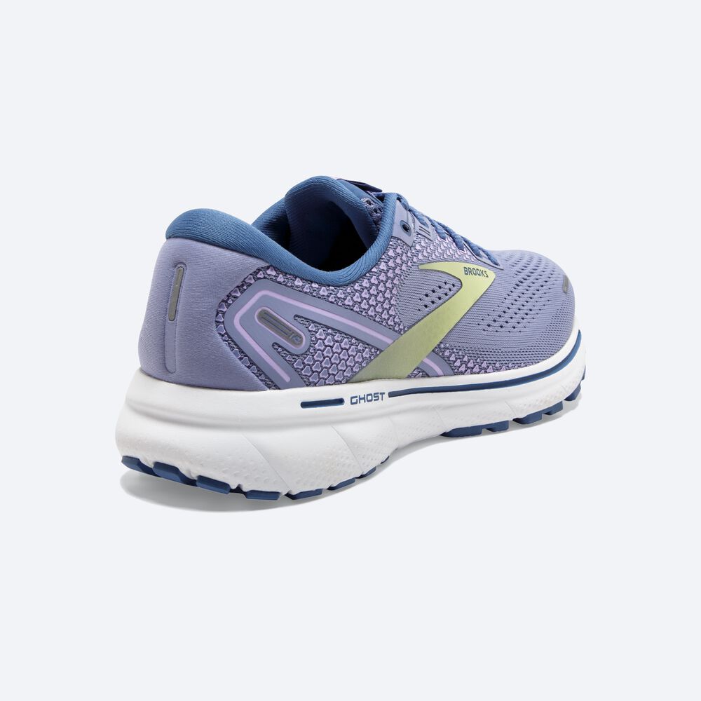 Brooks Ghost 14 Női Futócipő Lila/Világos Zöld | HU518734