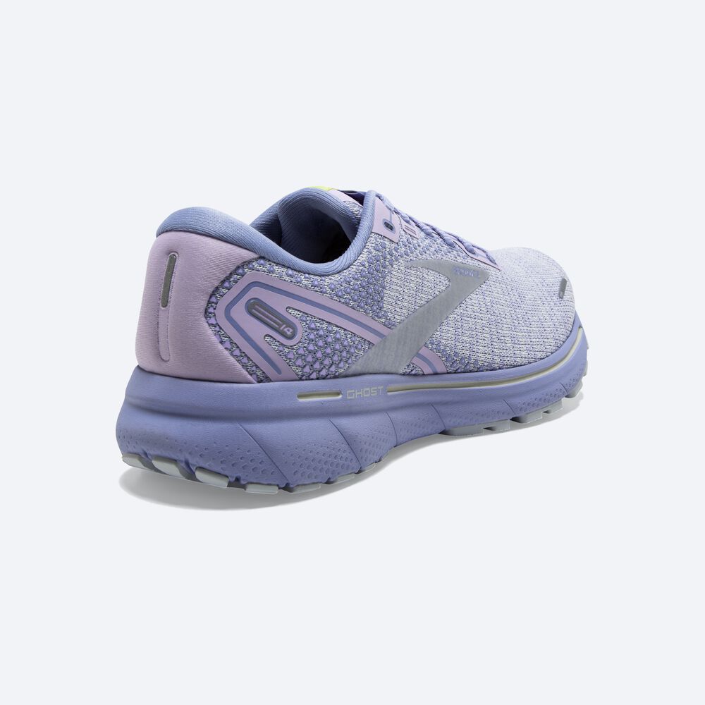 Brooks Ghost 14 Női Futócipő Lila/Világos Zöld | HU958014