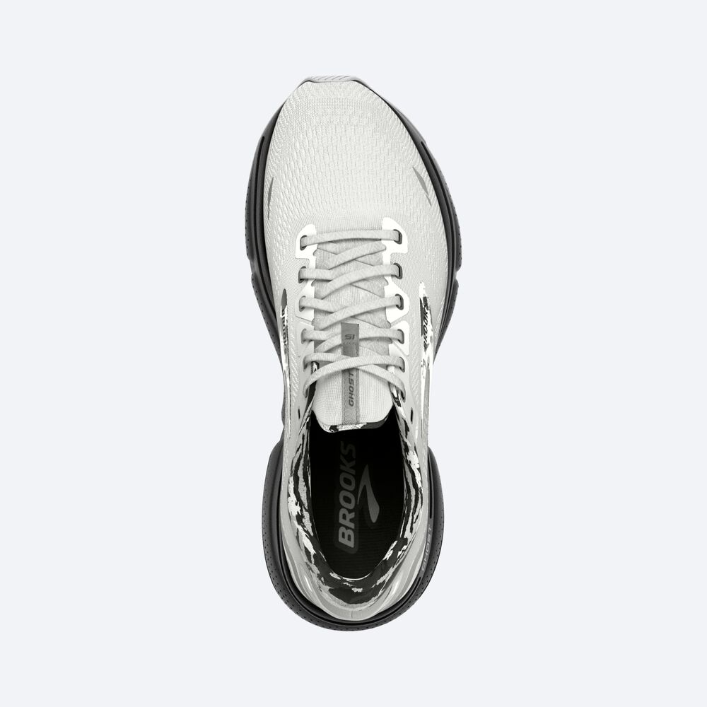 Brooks Ghost 15 Férfi Futócipő Fehér | HU487152