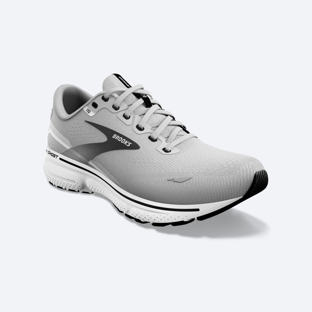 Brooks Ghost 15 Férfi Futócipő Szürke/Fekete | HU745816