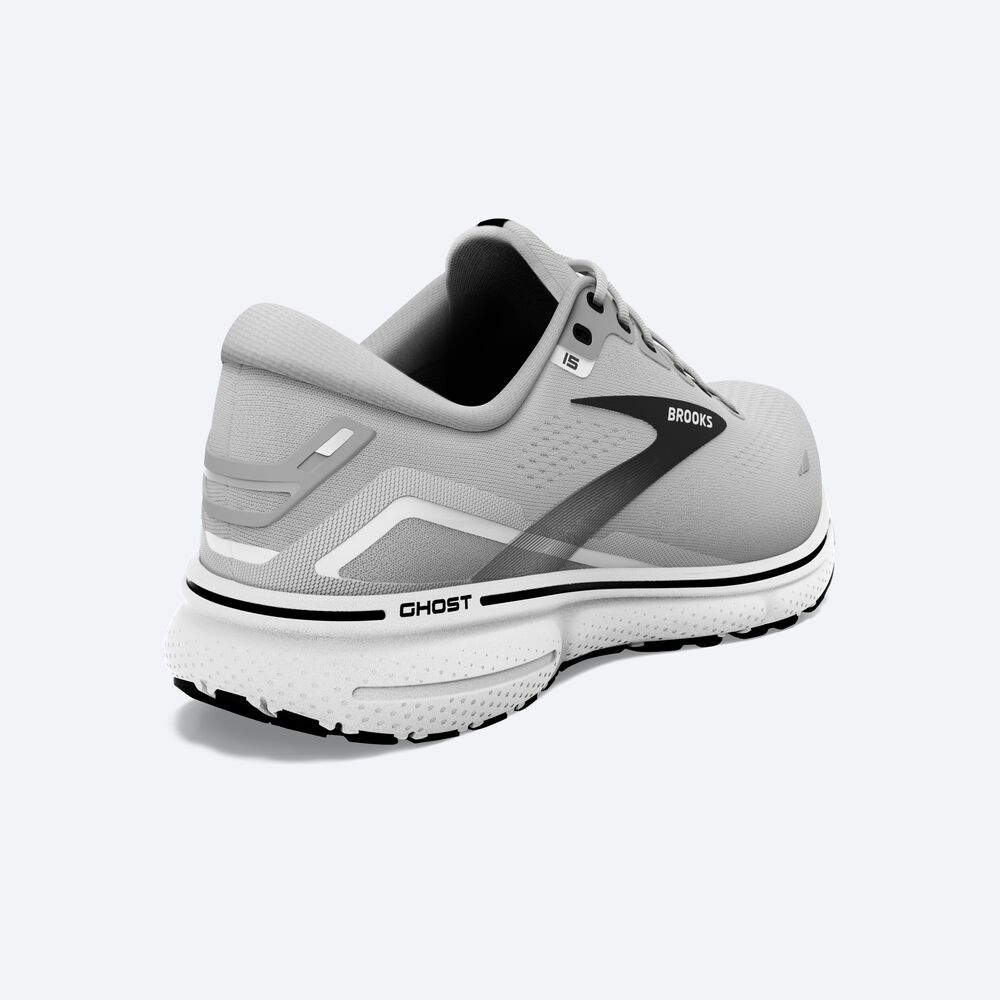 Brooks Ghost 15 Férfi Futócipő Szürke/Fekete | HU745816