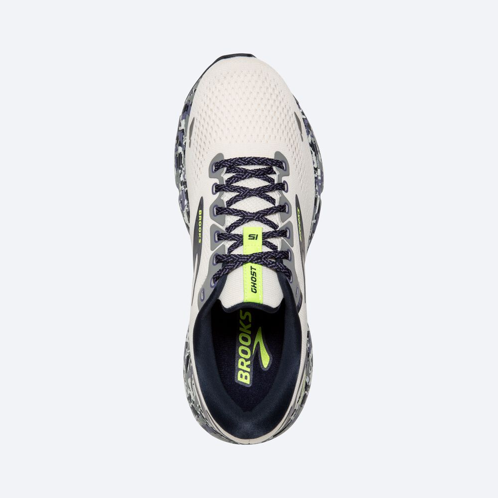 Brooks Ghost 15 Női Futócipő Fehér | HU427510