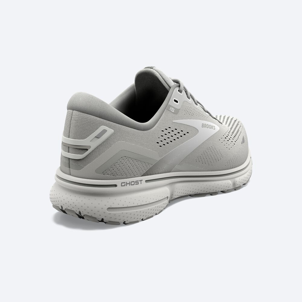 Brooks Ghost 15 Női Futócipő Szürke/Fehér | HU097813