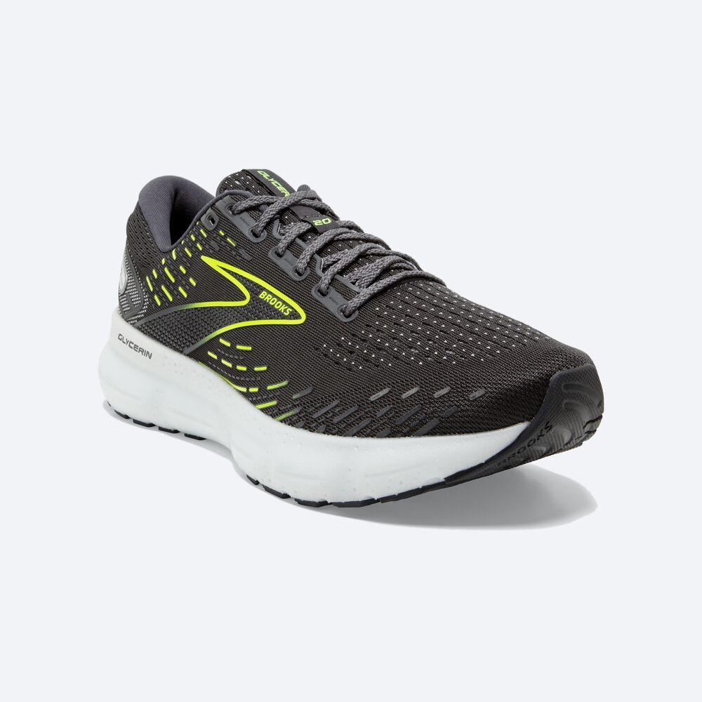 Brooks Glycerin 20 Férfi Futócipő Fehér | HU482673