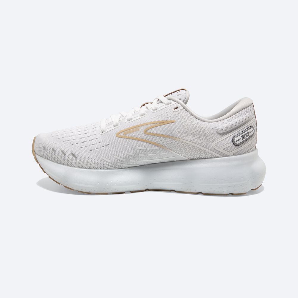 Brooks Glycerin 20 Férfi Futócipő Fehér/Khaki | HU682459