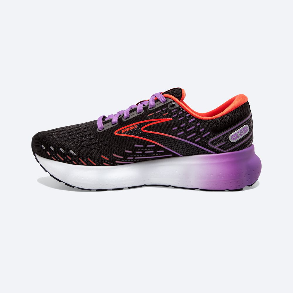 Brooks Glycerin 20 Női Futócipő Fekete/Virágos | HU471653