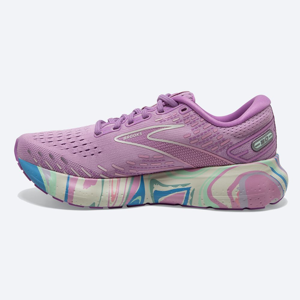 Brooks Glycerin 20 Női Futócipő Lila/Lila | HU637528