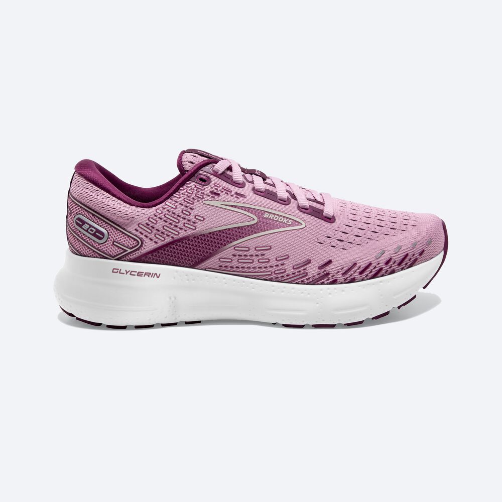 Brooks Glycerin 20 Női Futócipő Lila/Szürke | HU130927