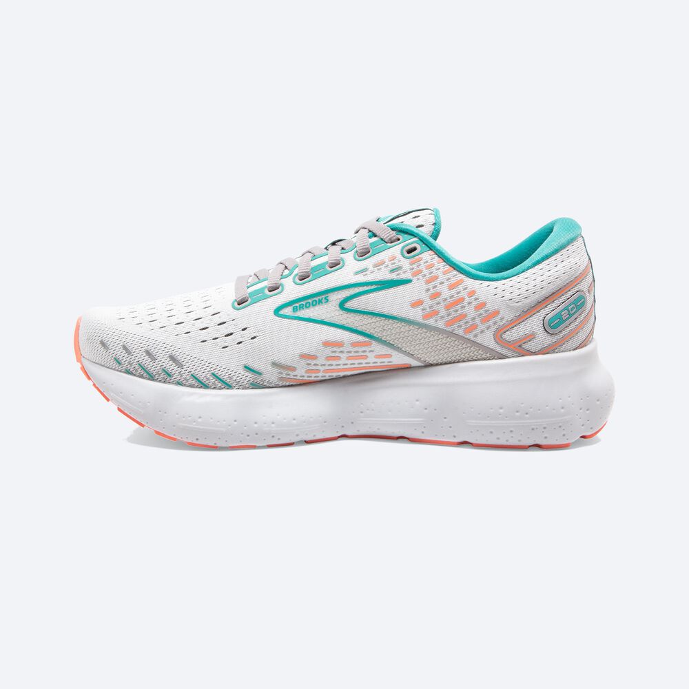 Brooks Glycerin 20 Női Futócipő Szürke/Korall | HU086532