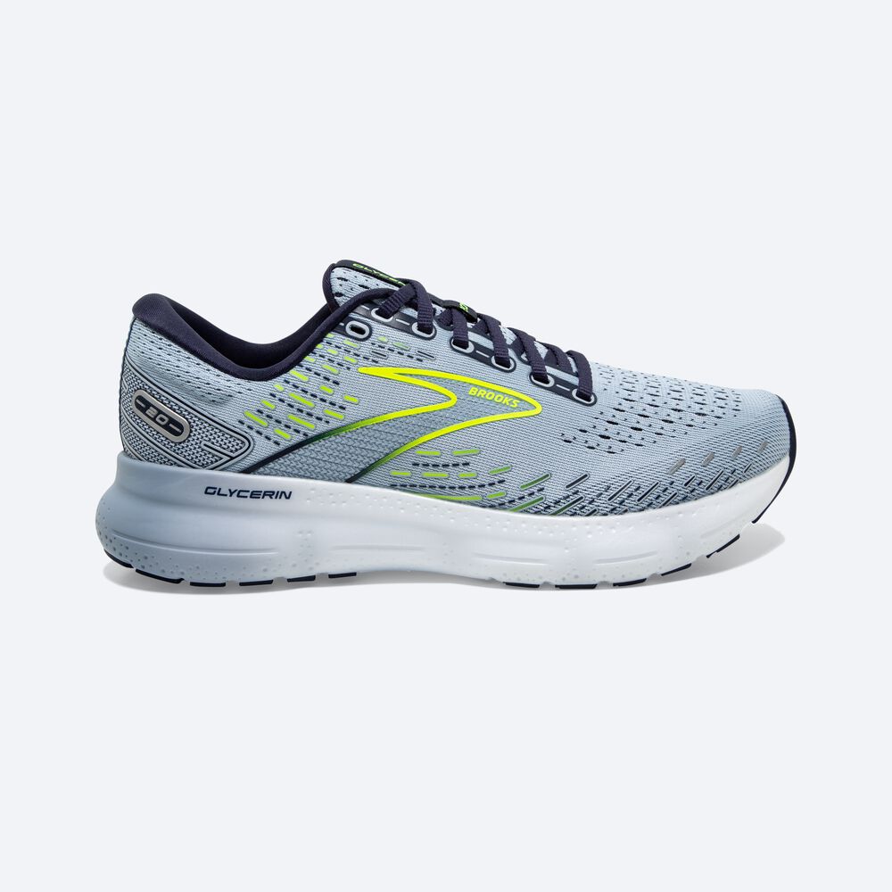 Brooks Glycerin 20 Női Futócipő Világos Kék/Sötétkék | HU847293