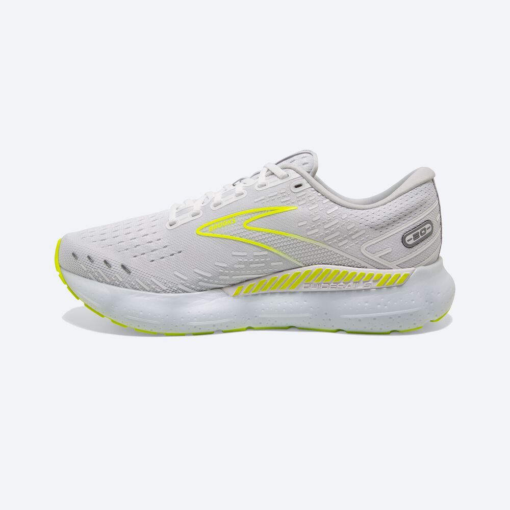 Brooks Glycerin GTS 20 Férfi Futócipő Fehér | HU630782