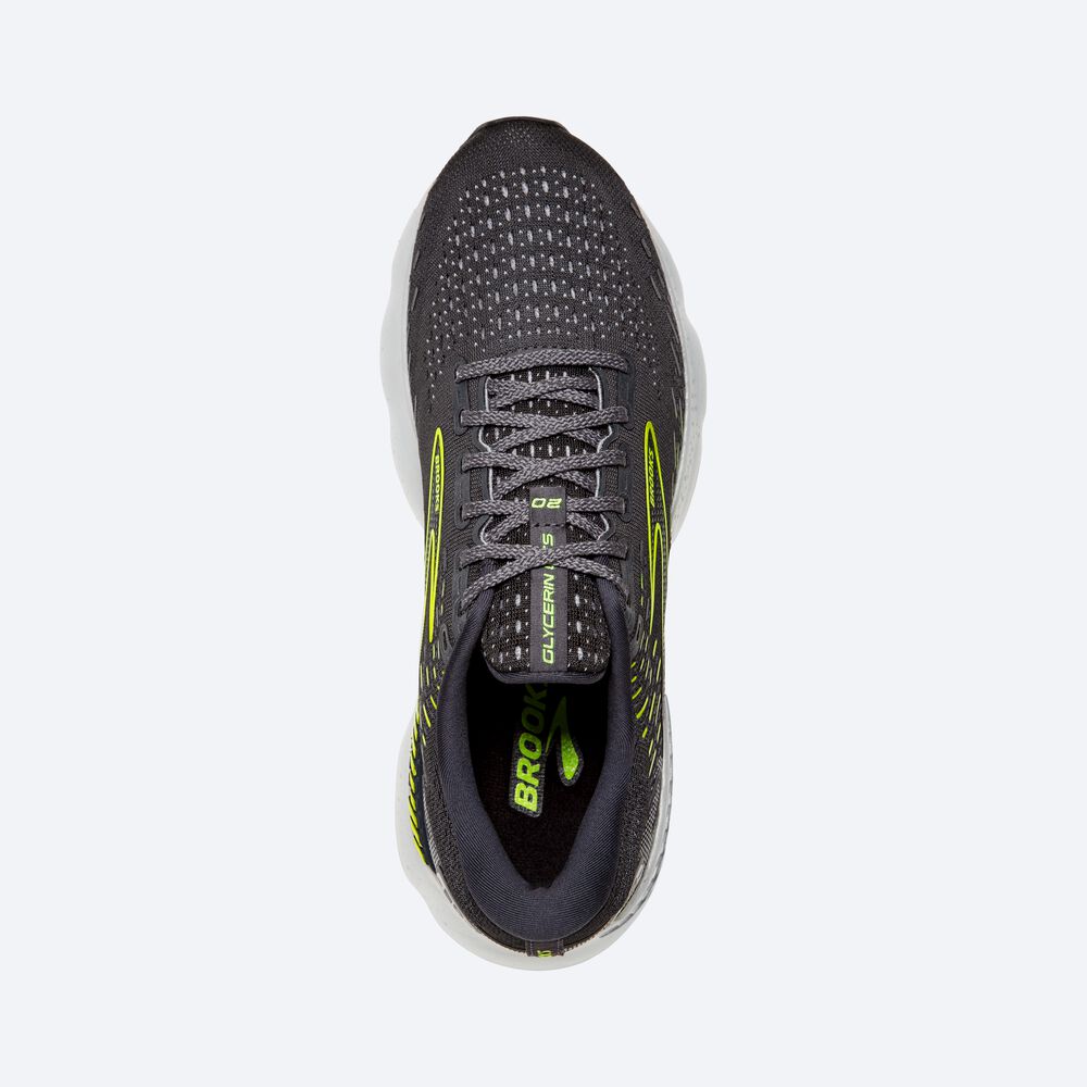 Brooks Glycerin GTS 20 Férfi Futócipő Fehér | HU653081