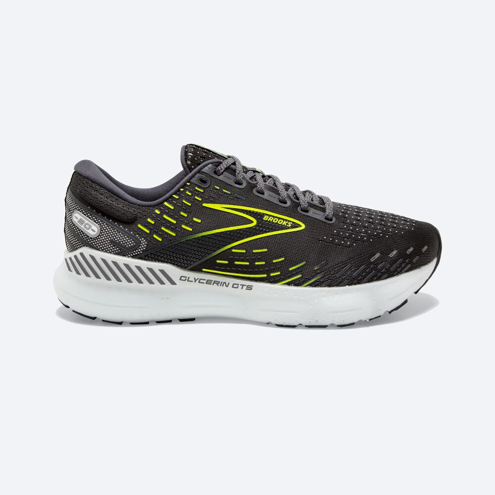 Brooks Glycerin GTS 20 Férfi Futócipő Fehér | HU653081