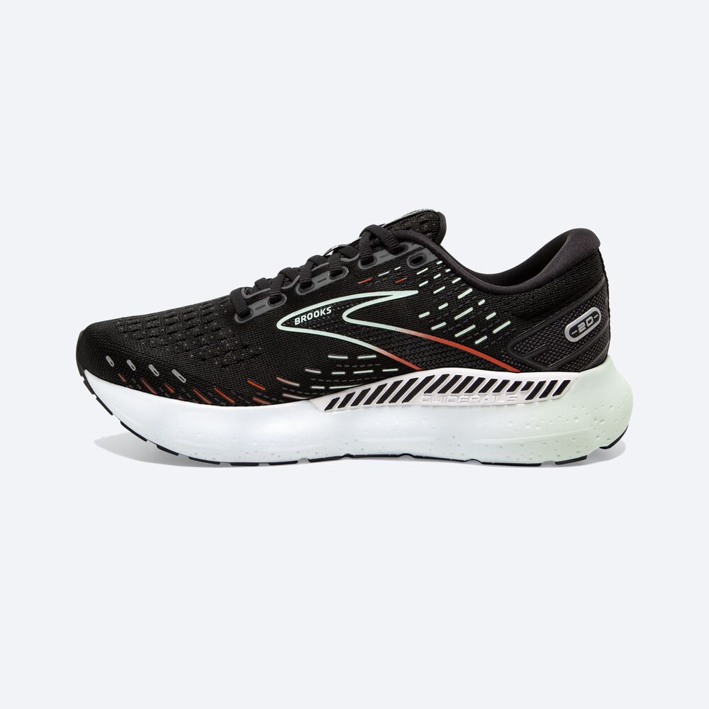 Brooks Glycerin GTS 20 Női Futócipő Fekete/Piros | HU327840