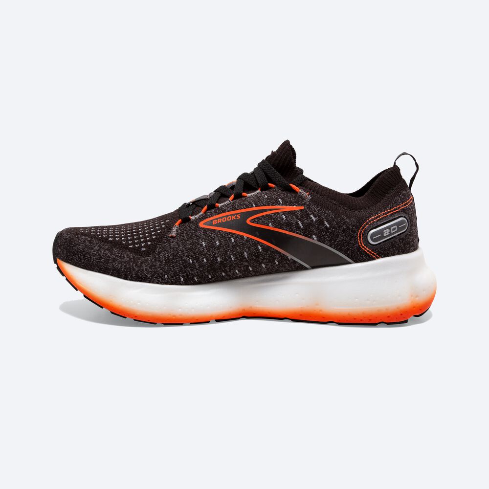 Brooks Glycerin StealthFit 20 Férfi Futócipő Fekete | HU427531