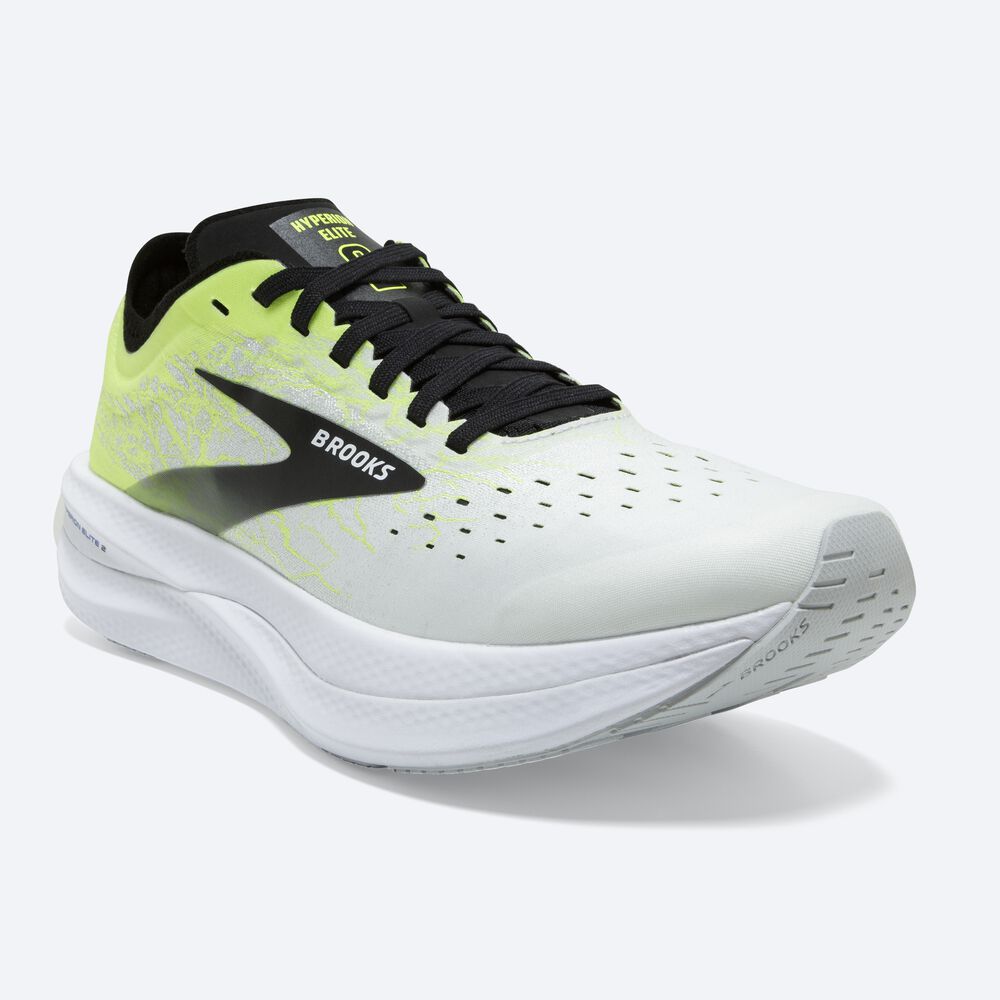 Brooks Hyperion Elite 2 Férfi Futócipő Fehér/Fekete | HU023487