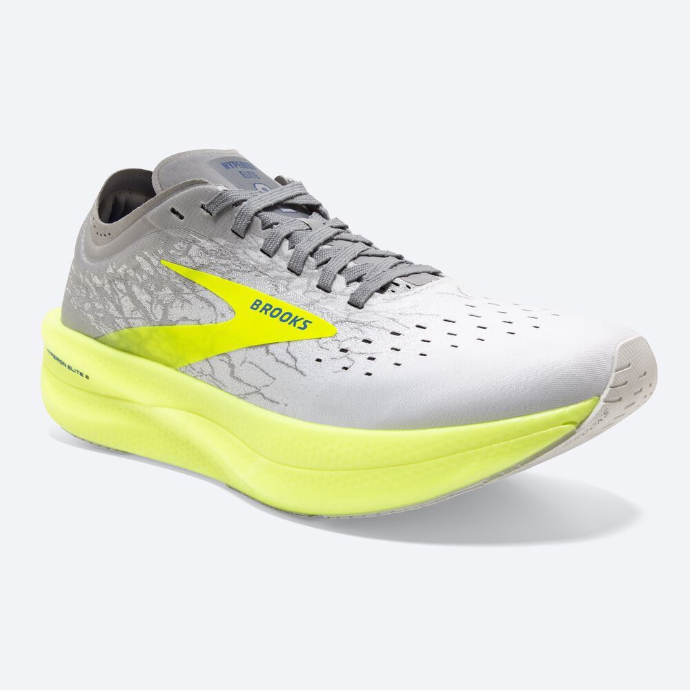 Brooks Hyperion Elite 2 Férfi Futócipő Fehér/Titán | HU682437