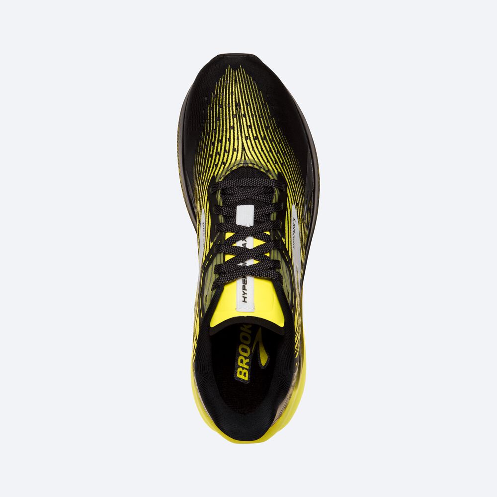 Brooks Hyperion Max Férfi Futócipő Fekete/Sárga/Fehér | HU136594