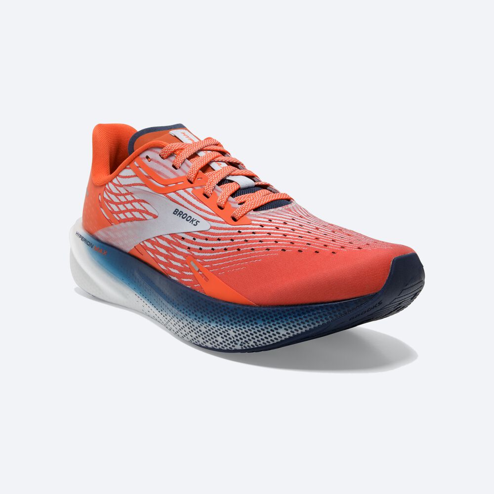 Brooks Hyperion Max Férfi Futócipő Rózsaszín/Barna | HU250167