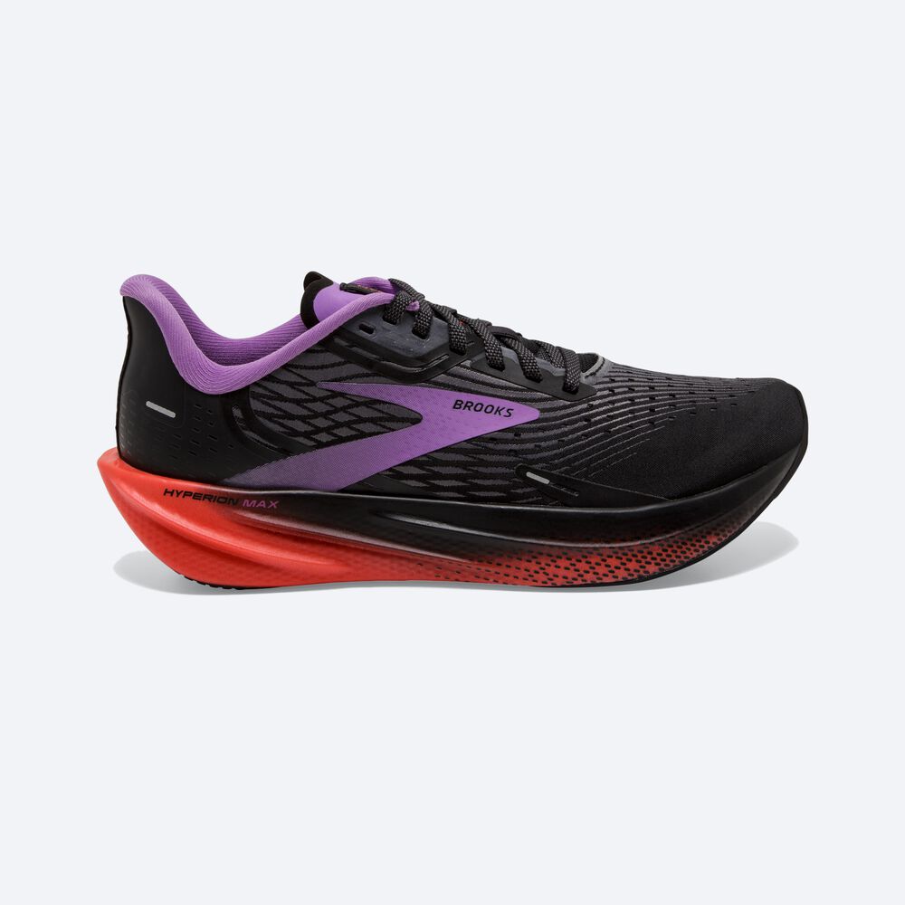 Brooks Hyperion Max Női Futócipő Fekete/Virágos | HU926305