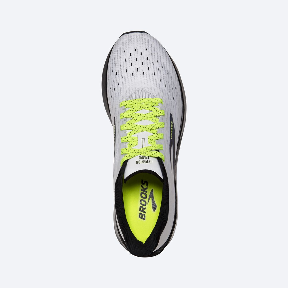 Brooks Hyperion Tempo Férfi Futócipő Fehér/Fekete | HU620594