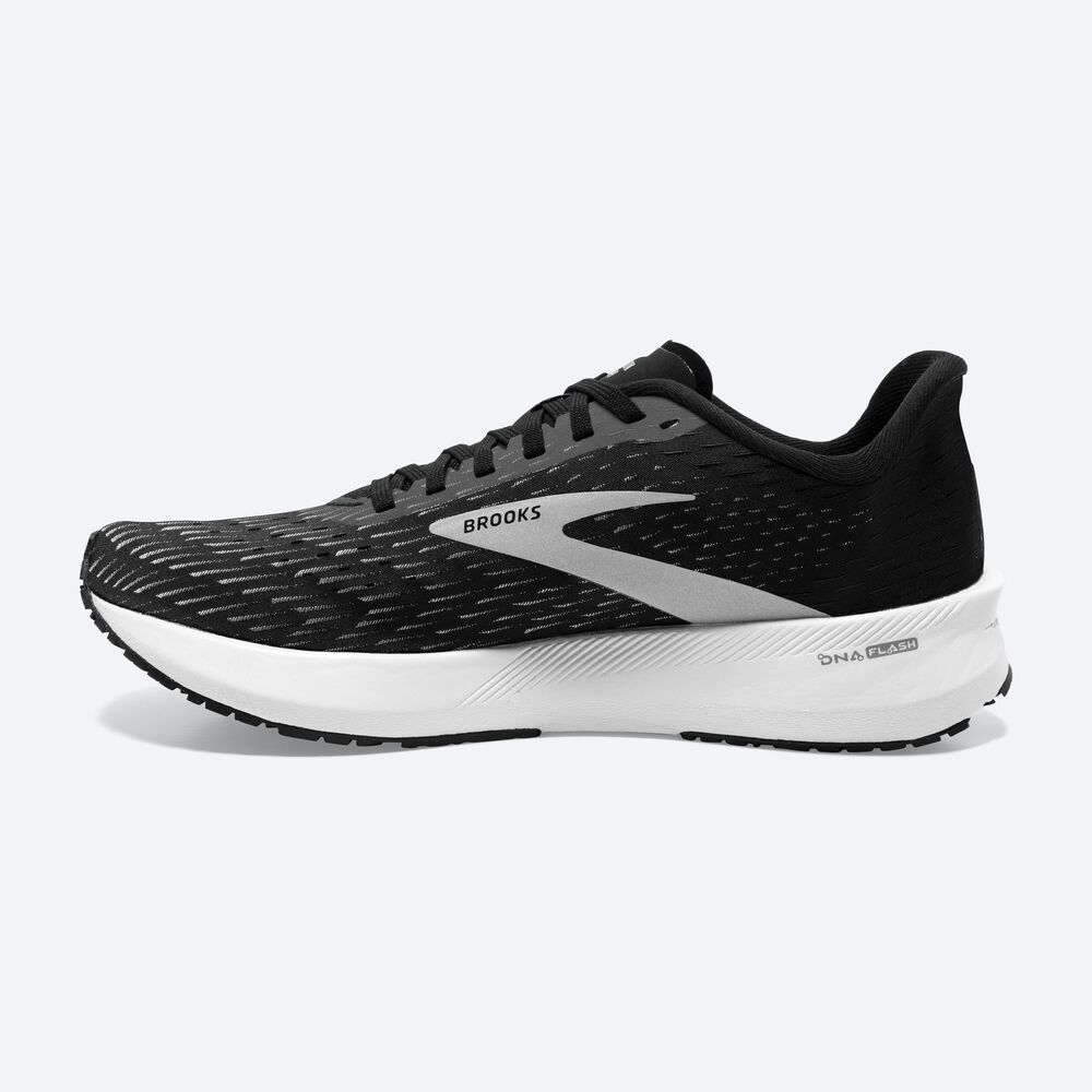 Brooks Hyperion Tempo Férfi Futócipő Fekete/Titán/Fehér | HU382756