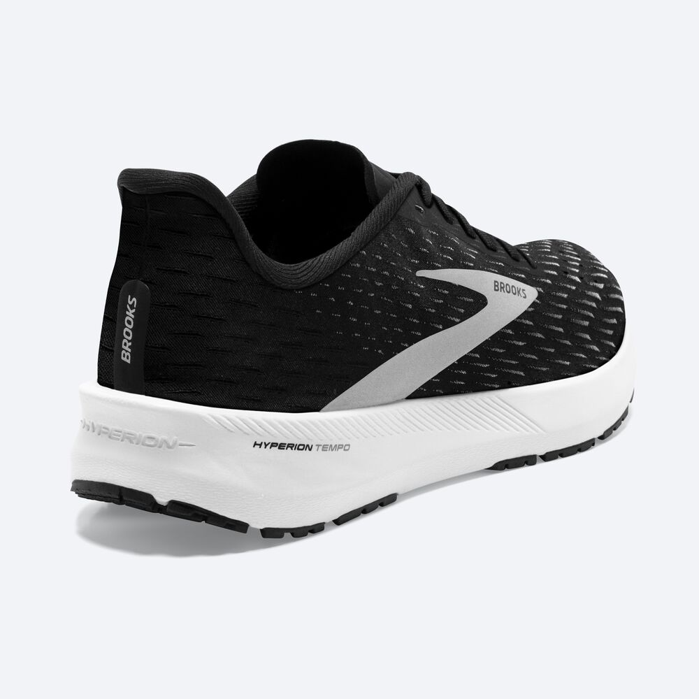 Brooks Hyperion Tempo Férfi Futócipő Fekete/Titán/Fehér | HU382756