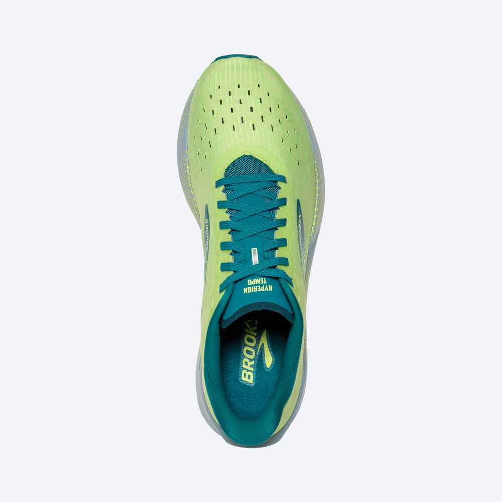 Brooks Hyperion Tempo Férfi Futócipő Zöld/Kék | HU069487