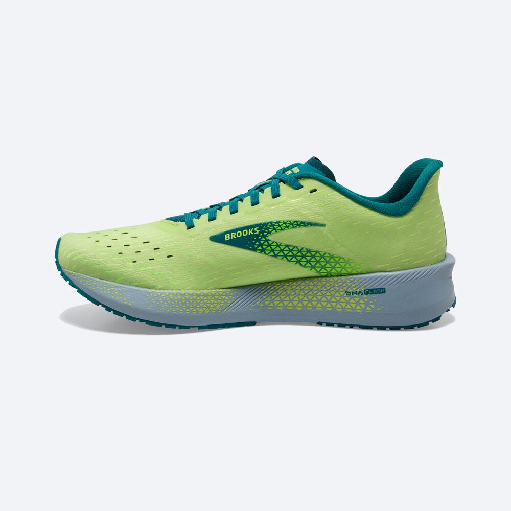 Brooks Hyperion Tempo Férfi Futócipő Zöld/Kék | HU069487