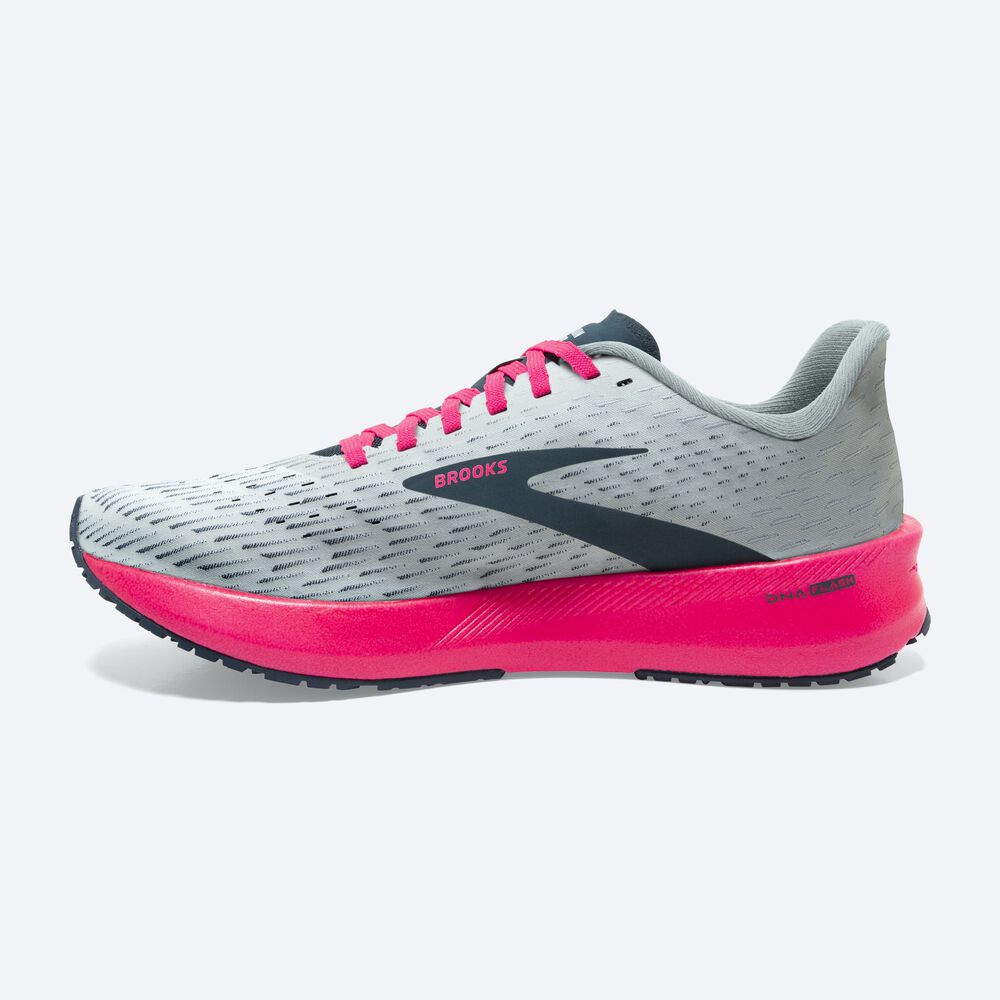 Brooks Hyperion Tempo Női Futócipő Sötétkék/Rózsaszín | HU691258