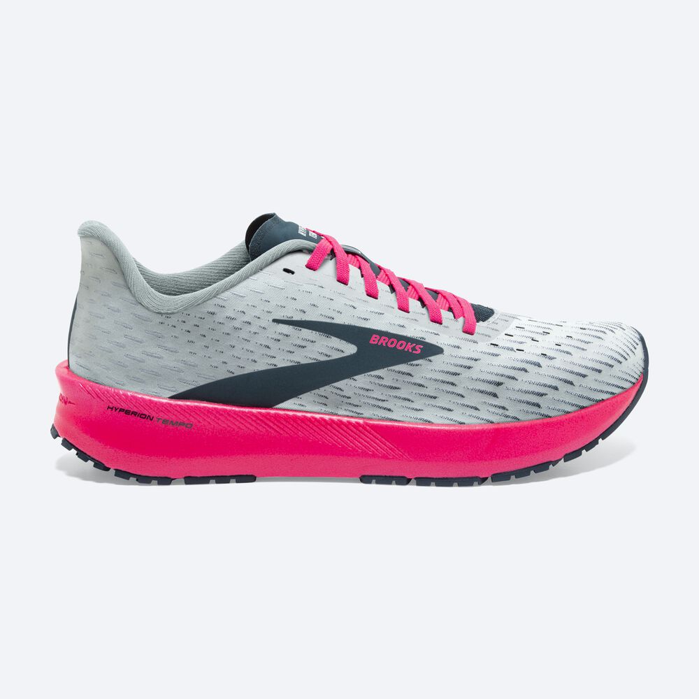 Brooks Hyperion Tempo Női Futócipő Sötétkék/Rózsaszín | HU691258