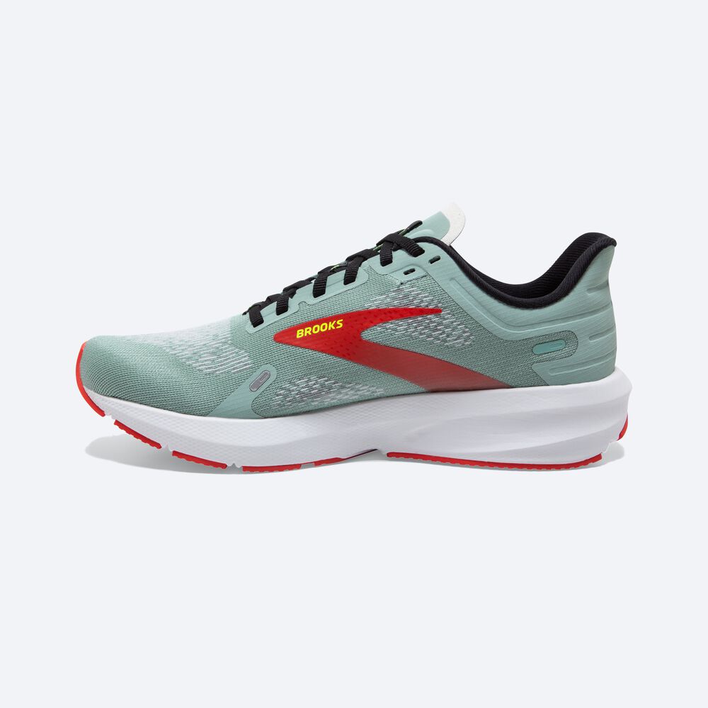 Brooks Launch 9 Női Futócipő Kék/Fekete/Rózsaszín | HU308617