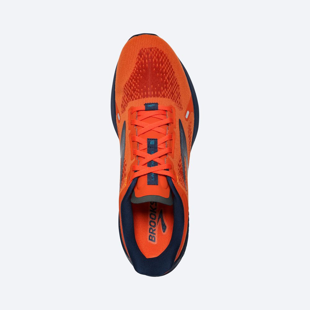 Brooks Launch GTS 9 Férfi Futócipő Barna/Türkiz | HU579861