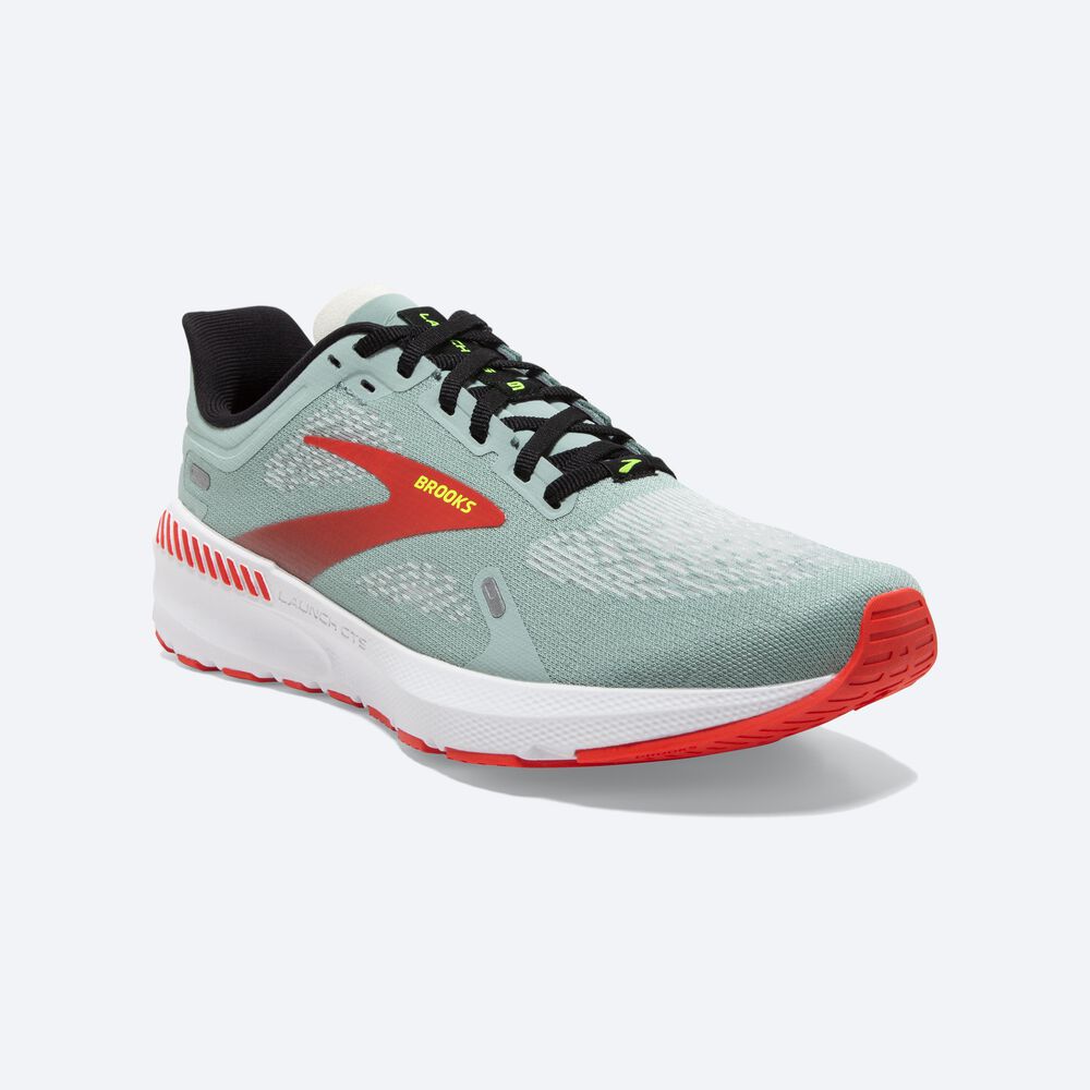 Brooks Launch GTS 9 Női Futócipő Kék/Fekete/Rózsaszín | HU936420