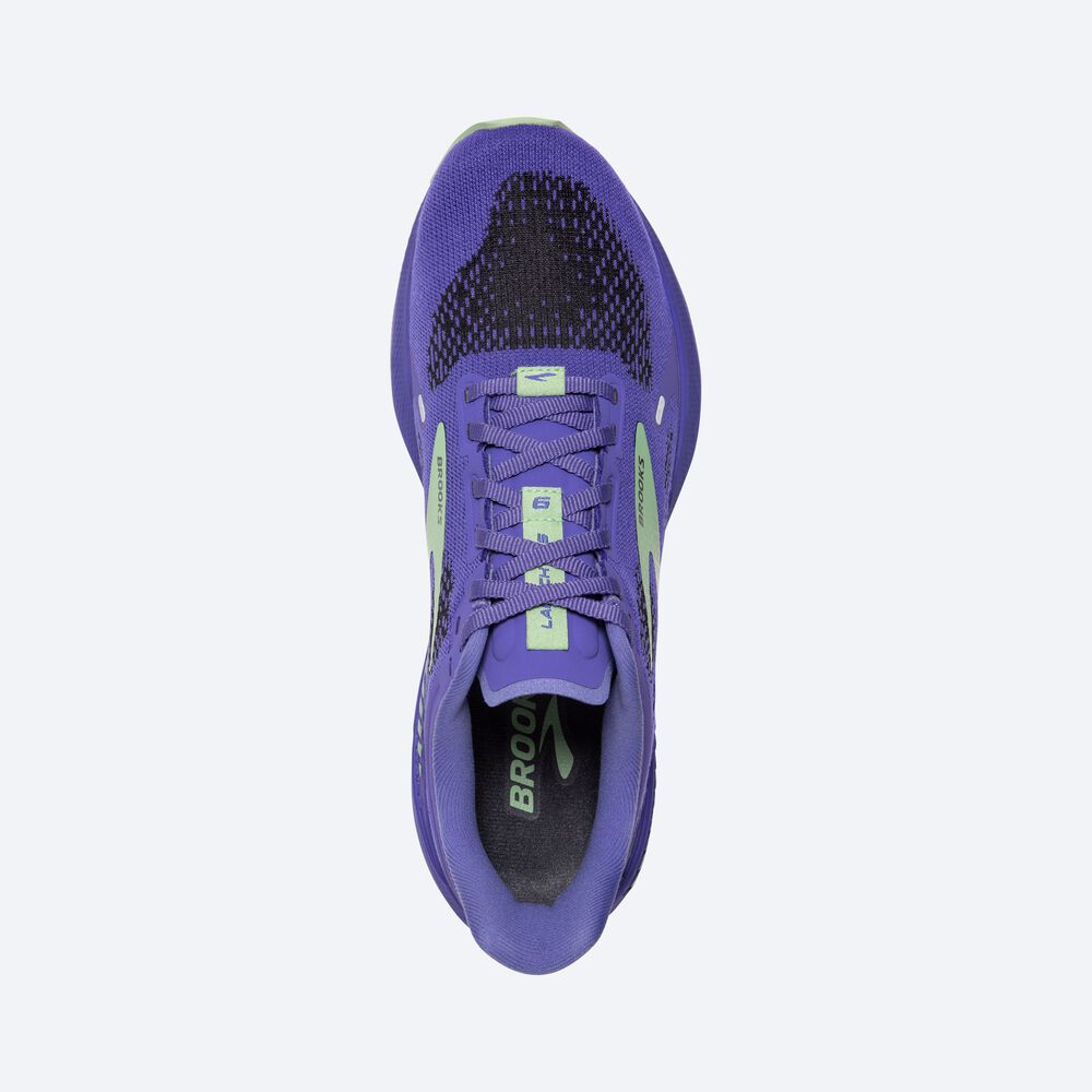 Brooks Launch GTS 9 Női Futócipő Kék/Zöld | HU341906