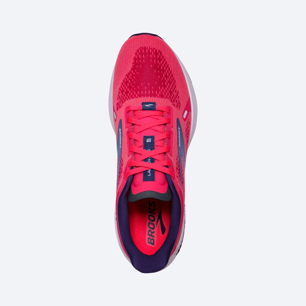 Brooks Launch GTS 9 Női Futócipő Rózsaszín/Fukszia | HU173824