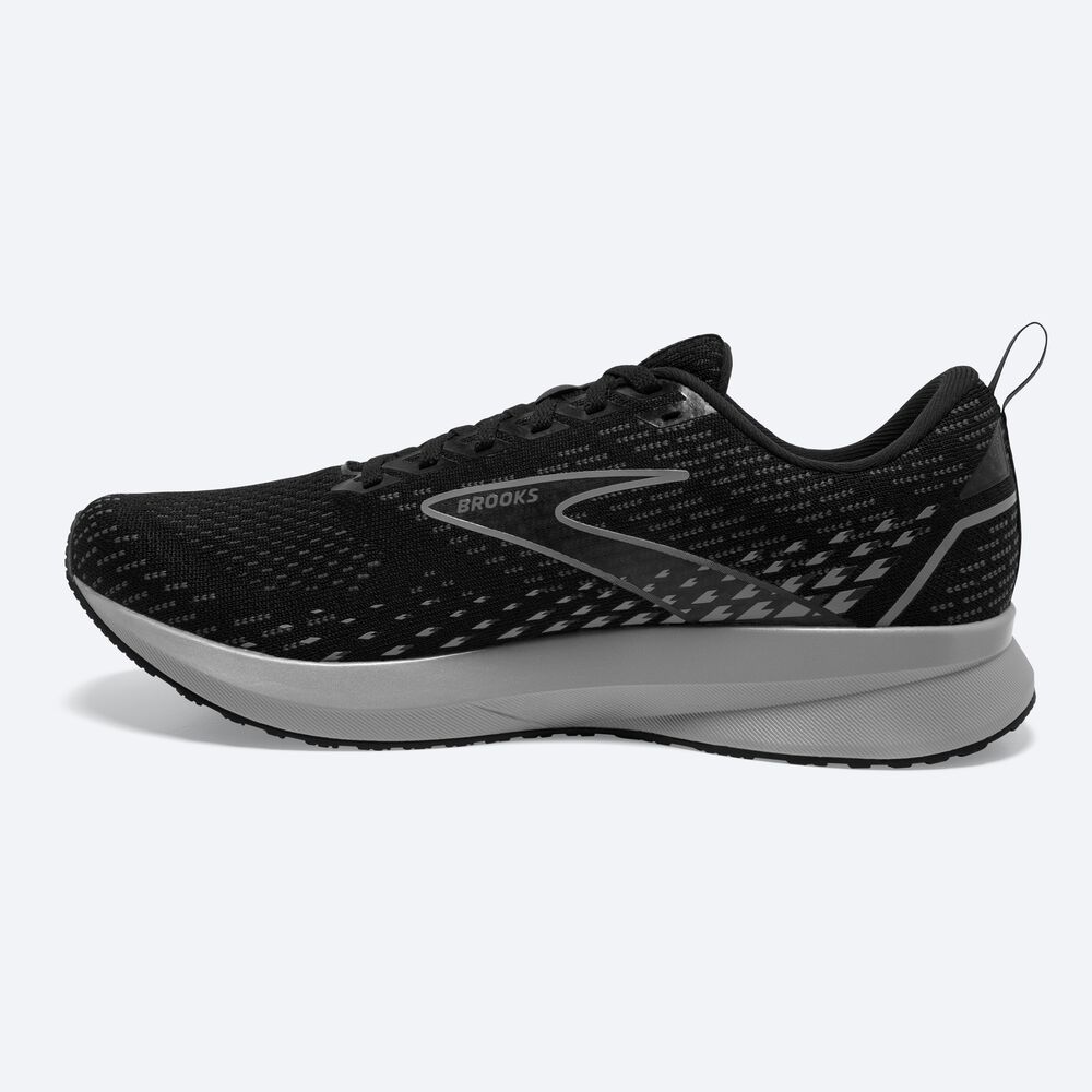 Brooks Levitate 5 Férfi Futócipő Fekete/Szürke | HU156029