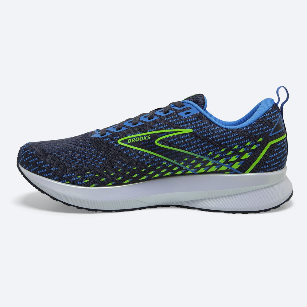 Brooks Levitate 5 Férfi Futócipő Kék/Zöld | HU243905