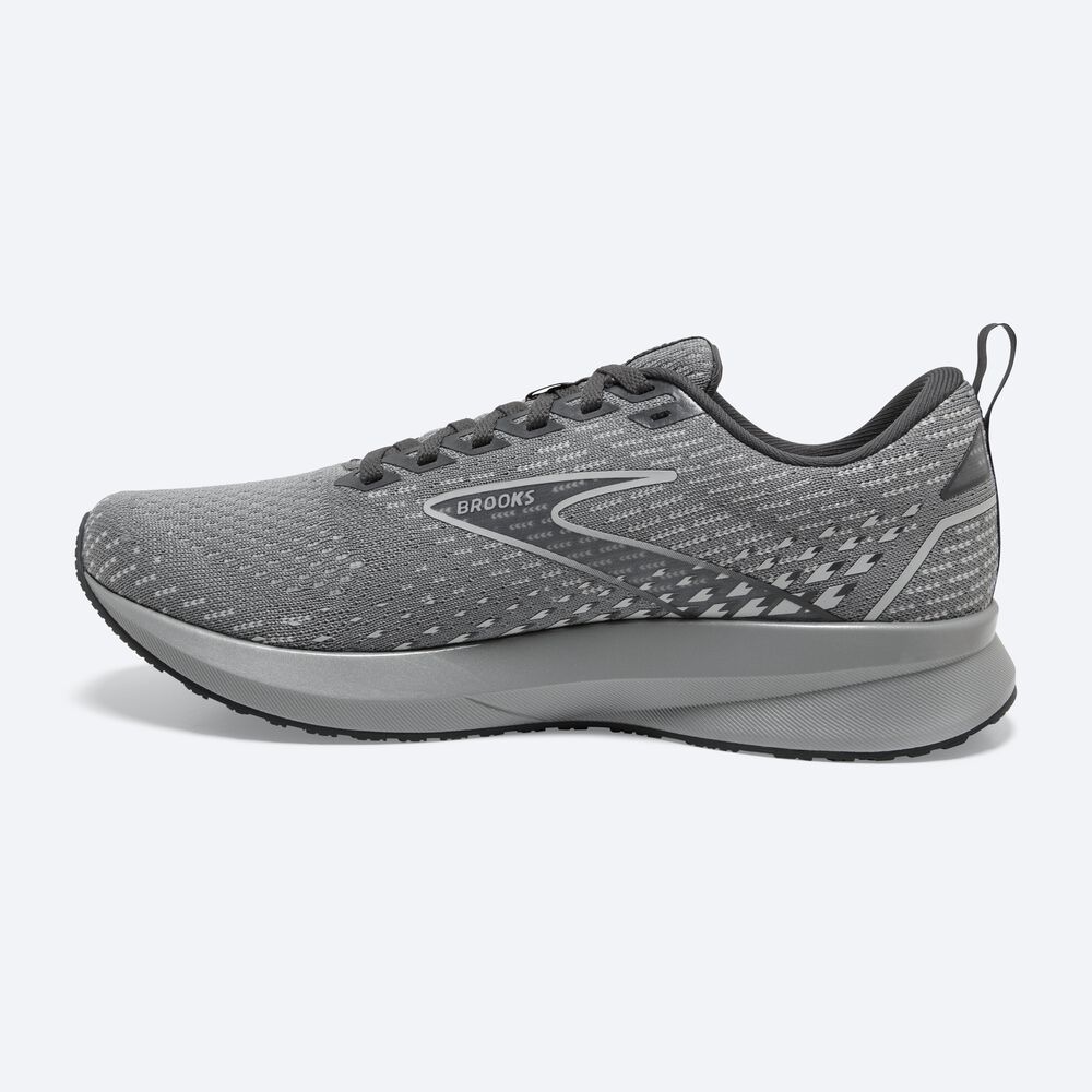 Brooks Levitate 5 Női Futócipő Szürke/Fekete | HU457819