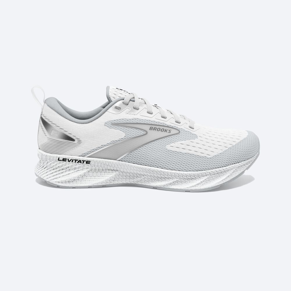 Brooks Levitate 6 Férfi Futócipő Fehér | HU175834