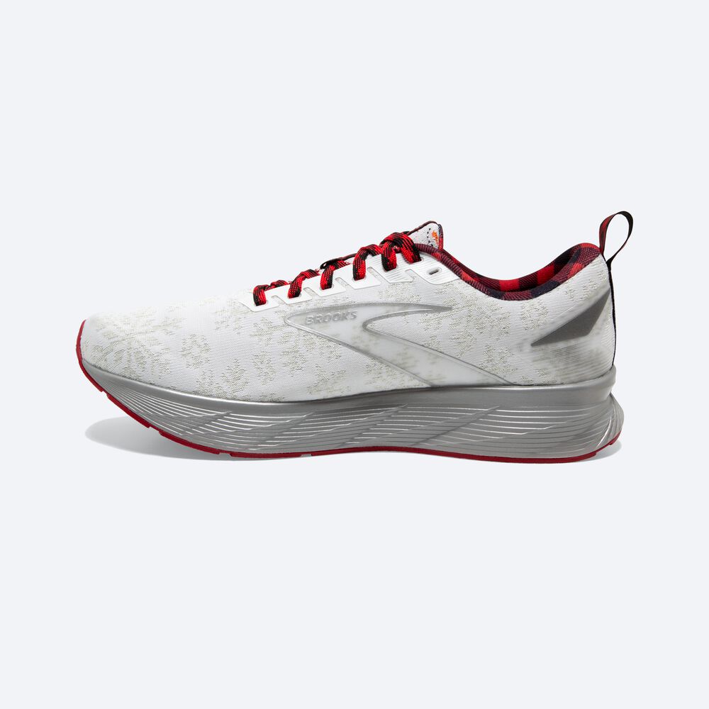 Brooks Levitate 6 Férfi Futócipő Fehér/Piros/Titán | HU859146