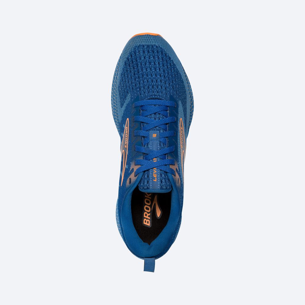 Brooks Levitate 6 Férfi Futócipő Kék/Narancssárga | HU709458