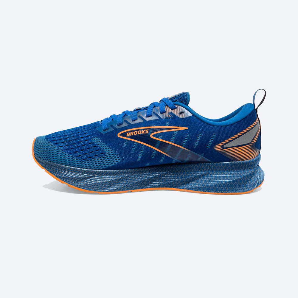 Brooks Levitate 6 Férfi Futócipő Kék/Narancssárga | HU709458