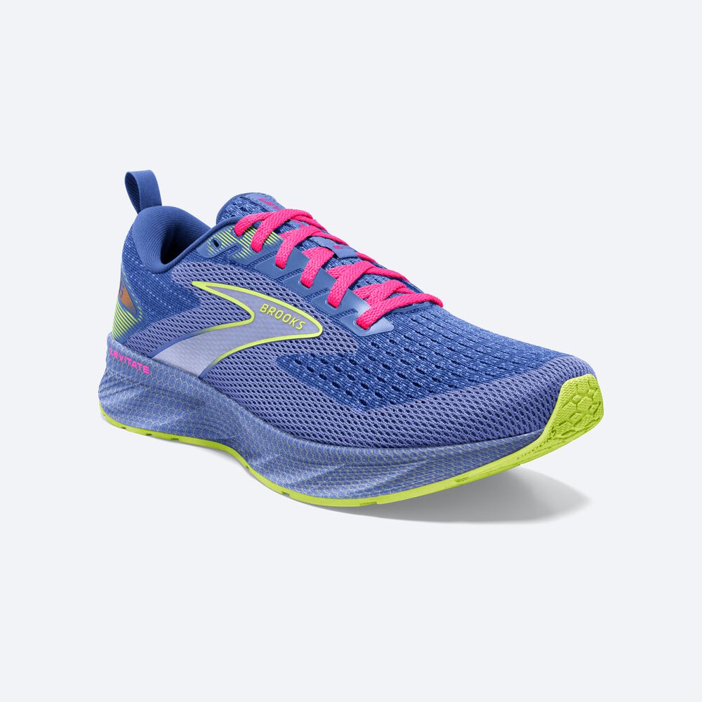 Brooks Levitate 6 Női Futócipő Lila/Rózsaszín | HU429073