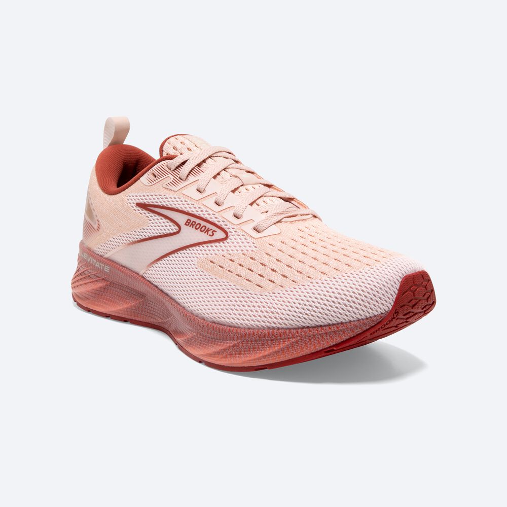 Brooks Levitate 6 Női Futócipő Rózsaszín | HU596024